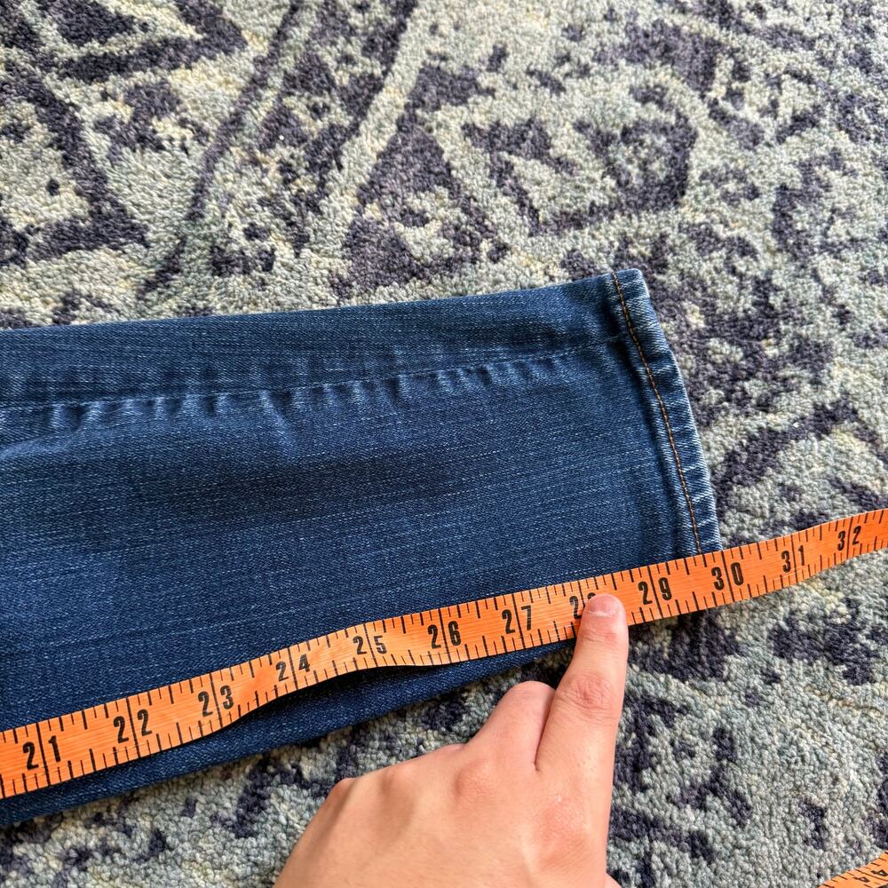 J. Crew Women’s 29T Dark Wash Toothpick High Waist Skinny Jeans Casual - Picture 10 of 12